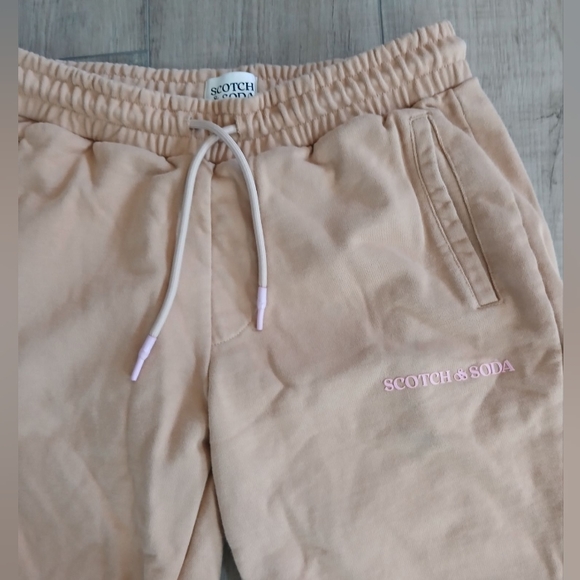 SCOTCH & SODA UNISEX ORGANIC COTTON SWEATPANTS SIZE M - Picture 2 of 5